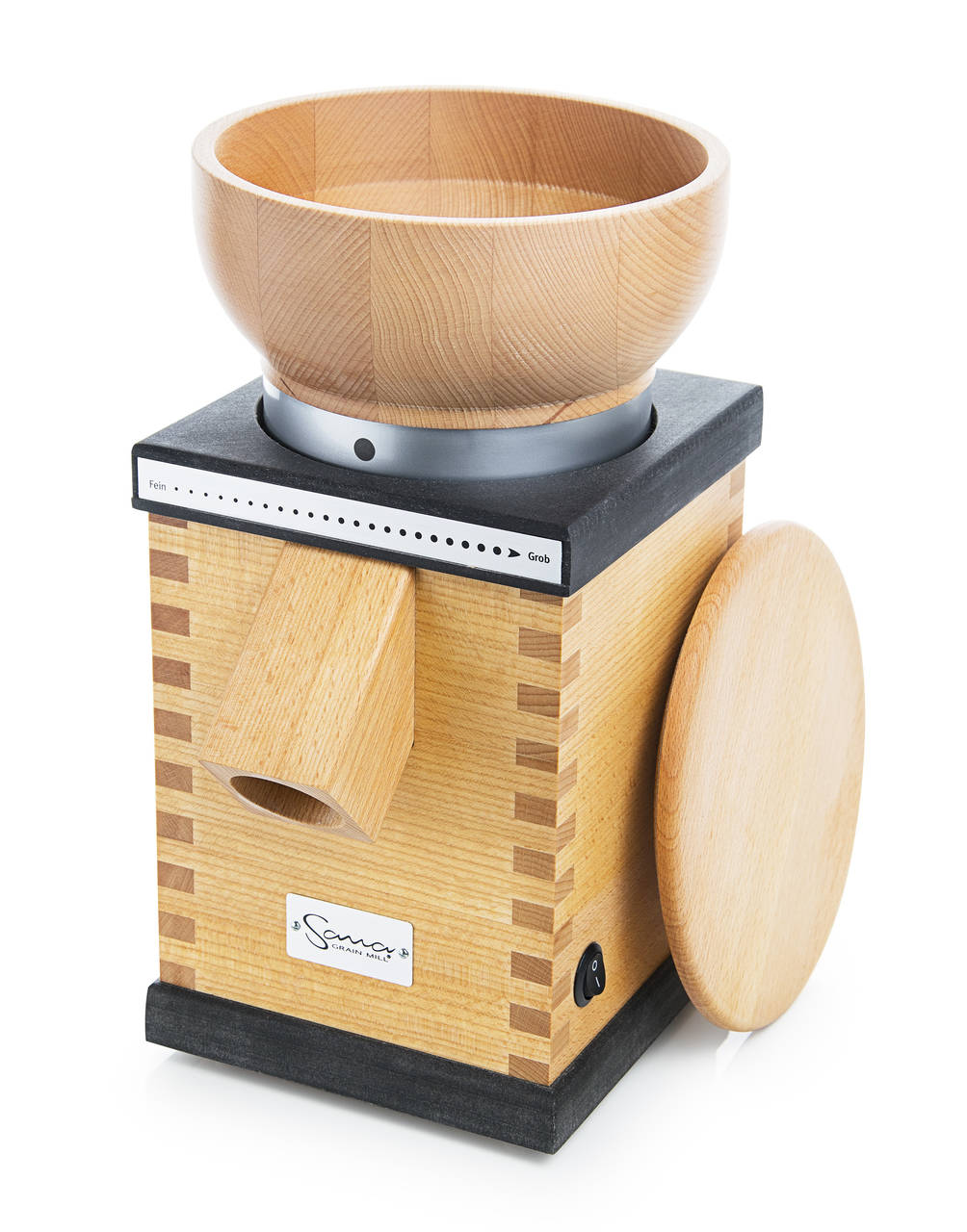 Młynek do zboża Sana antracytowy