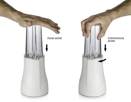 Blender osobisty Tribest PB350 – działanie