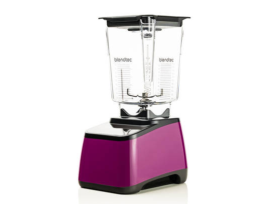 Blendtec Designer Series 625 – fioletowy, widok z boku