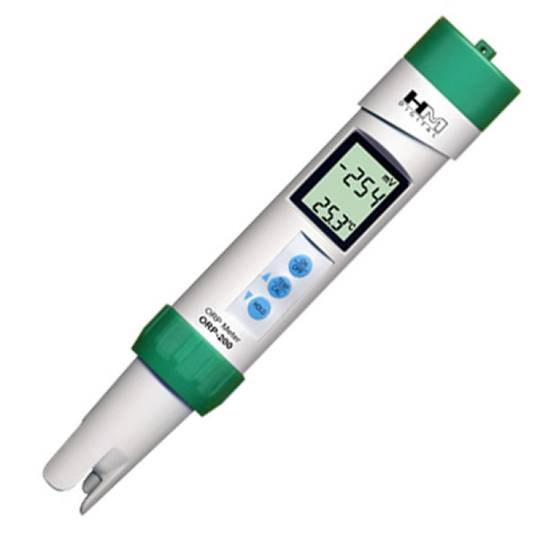 Wodoodporny miernik ORP-200 wyświetlacz