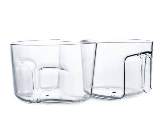 Sana by Omega EUJ-606 horizontal juicer containers
