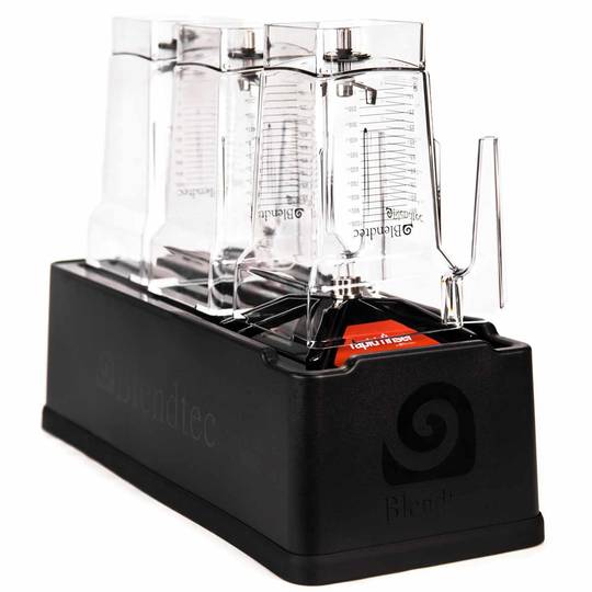 blendtec rinse rapid station blender clean jar
