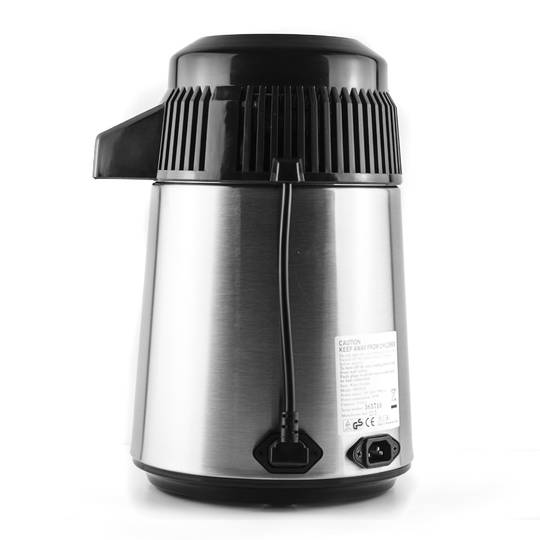 Destylator wody Aqua Compact chrom – tył