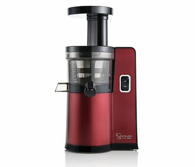 Wyciskarka pionowa Sana marki Omega EUJ-808 czerwona