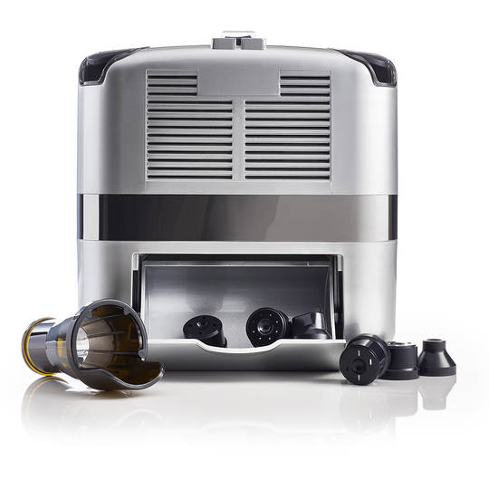 Omega Juice Cube 302 srebrna przechowywanie