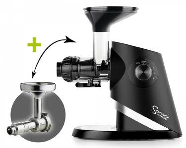 Sana Supreme Juicer 727 black + Sana Oil Extractor 702
